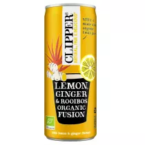 Clipper Nap�j owocowy z rooibos o smaku imbir - cytryna 250 ml Bio