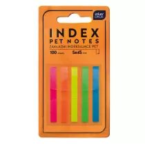 Interdruk Zakadki indeksujce paski Pet Neon 45mm