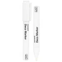 Marker akrylowy Deco 460 biay (6szt) MONAMI