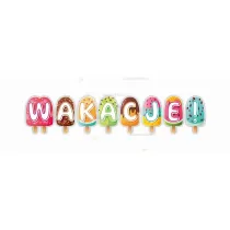 LearnHow Dekoracja klasowa - Wakacje czas start 18el