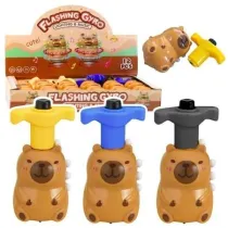 B�czek Kapibara interaktywna led 12,5cm MIX LeanToys