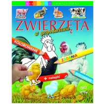 Naklejkowe �amig��wki. Zwierz�ta w gospodarstwie