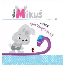 Krliczek Miku wiczy spostrzegawczo