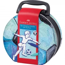 Faber-Castell Flamastry connector walizka football 33 szt.