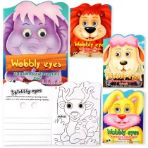 Kolorowanka Wobbly Eyes Zabawne zwierz�ta MIX