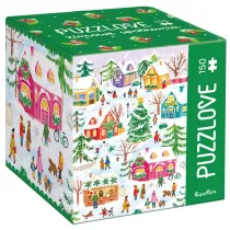 Puzzle Puzzlove CzuCzu 150 el. Zimowe spotkania Bright Junior Media