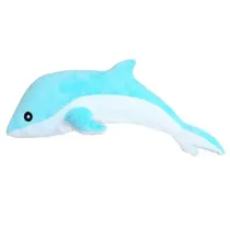 Delfin pluszowy niebieski 30cm LeanToys