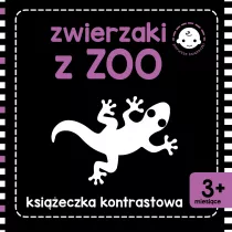 Zwierzaki z zoo. Ksieczka kontrastowa