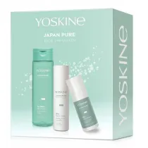 Yoskine Zestaw Japan Pure Rice Infusion ry�owe serum do twarzy + ry�owy krem do twarzy + bogata ry�owa esencja do twarzy 30 ml + 50 ml + 200 ml