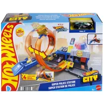 Hot Wheels City Posterunek policji Super Ptla Mattel