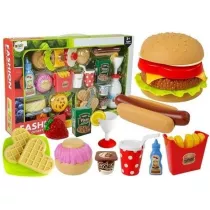 Zestaw hamburger LeanToys