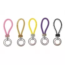 Adar Brelok plecionka z diamencikami 13cm