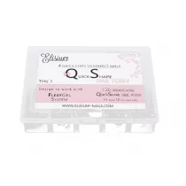 Elisium Quick Shape Nail Form Type1 formy do przed�u�ania paznokci 120 szt.