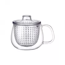 Kinto Unitea Kubek z zaparzaczem do herbaty Przezroczysty 350 ml