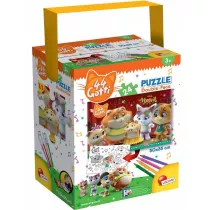 Puzzle mini z rczk 24 el. 44 Koty Lisciani