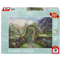Puzzle 1000 el. Premium Quality. Thomas Kinkade, Pensjonat Koliber Schmidt