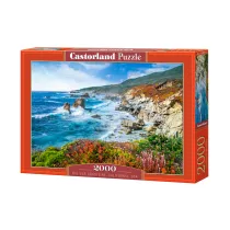 Puzzle 2000 el. Big Sur Coastline California USA Castorland