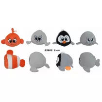 Zwierzta morskie kula 8cm MIX Sun-Day