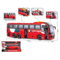Autobus czerwony 1:16 wiatlo/dwik Madej