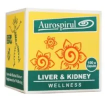Aurospirul Wsparcie Wtroby i Nerek suplement diety 100 kaps.