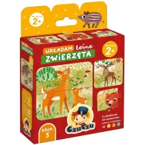 Puzzle CzuCzu Uk�adam Le�ne zwierz�ta dla dzieci 2 Bright Junior Media