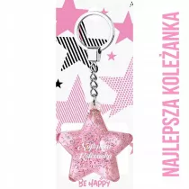 Be-Happy Gifts Brelok Gwiazdka Najlepsza Kole�anka