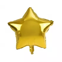 Balon foliowy gwiazda zoty