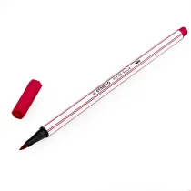 Stabilo Pisak Pen 68 Brush-50 czerwony-ciemny