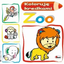 Koloruj kredkami. Zoo