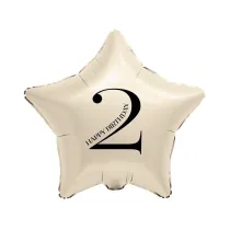 Godan BALON FOL GWIAZDA 2 KREM 44CM GO B/C