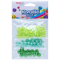 Koraliki do nawlekania 3 kolory 36g Brewis