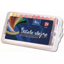 Tetis Pastele olejne heksagonalne 24 szt.