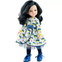 Cudowna hiszpa�ska lalka Liu 32cm Paola Reina