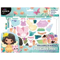 Wyklejanka po numerach jednoroec KIDEA Derform