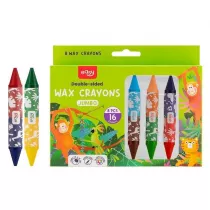 Easy Stationery Kredki wiecowe 16 kolorw EASY