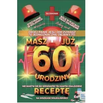 Yeku Karnet Urodzinowy z recept� 60