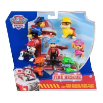 PAW Patrol Fire Rescue Team z 7 kolekcjonerskimi figurkami 6072961 WB6
