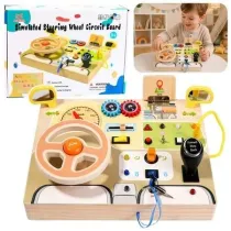 Tablica manipulacyjna interaktywna edukacyjna... LeanToys