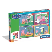 Puzzle 4w1 Peppa Pig CLEMENTONI 21751