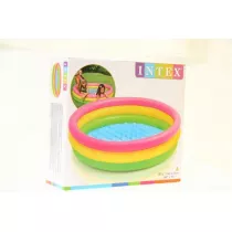Basen kolorowy z dmuchanym dnem 114 x 25cm 57412 Intex