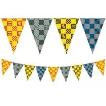 Banner Harry Potter Hogwarts Houses flagi