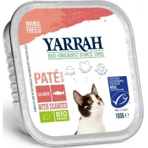 Yarrah Pasztet z �ososia z algami dla kota 100 g Bio
