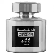 Lattafa Woda perfumowana Confidential Platinum 100 ml