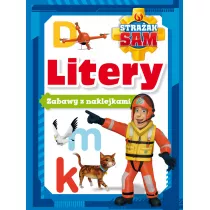 Straak Sam. Litery. Zabawy z naklejkami