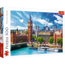 Puzzle 500 el. Soneczny Londyn Trefl