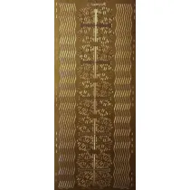 Galeria Hobby Stiker a�urowy bordiurka z�oty 10x23cm