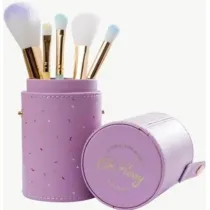 Zestaw 5 p�dzli do makija�u w etui Oh Flossy!