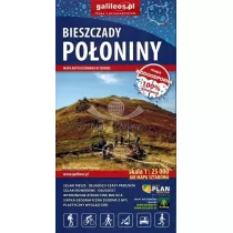 Bieszczady - Po�oniny - 1 : 25 000 - syntetyk 2023