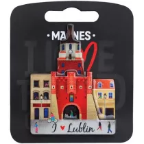 Pan Dragon Magnes I love Poland Lublin ILP-MAG-C-LUB-11
