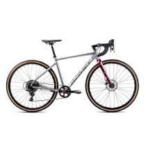 Romet Rower gravelowy BOREAS 2 2024 jasnografitowo-bordowy 52 M